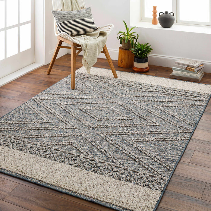 Hauteloom Blue Areli Area Rug