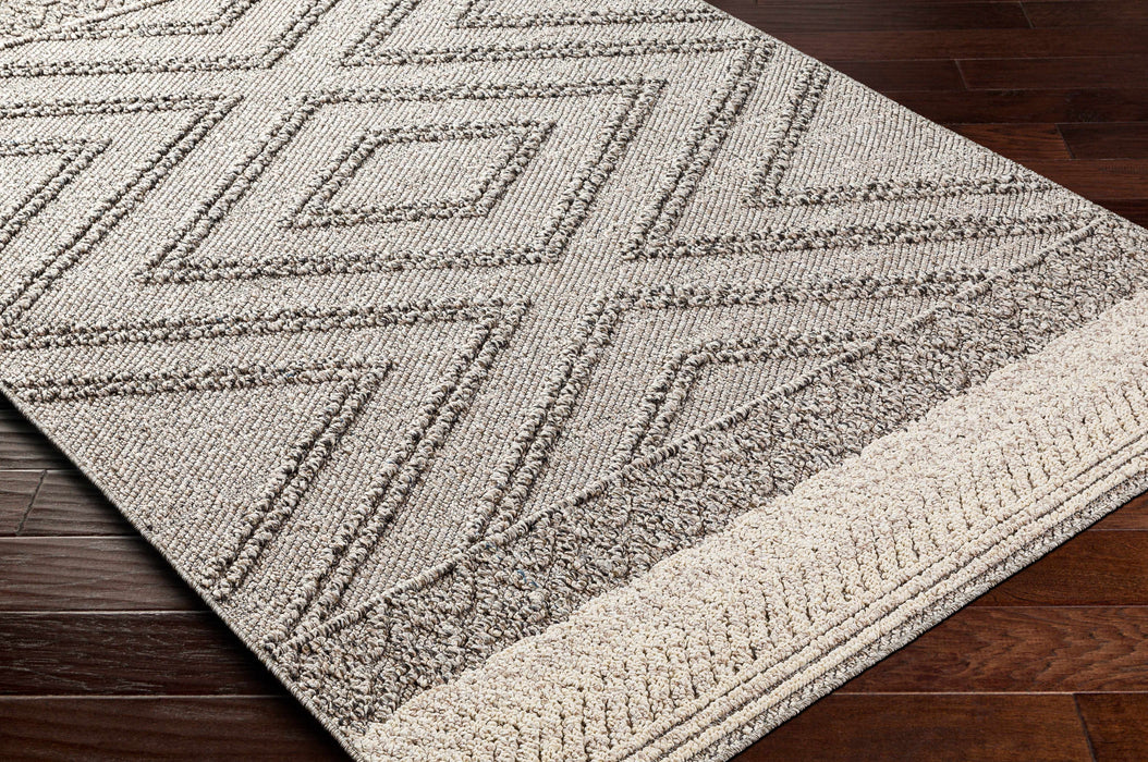 Hauteloom Beige Gray Areli Area Rug