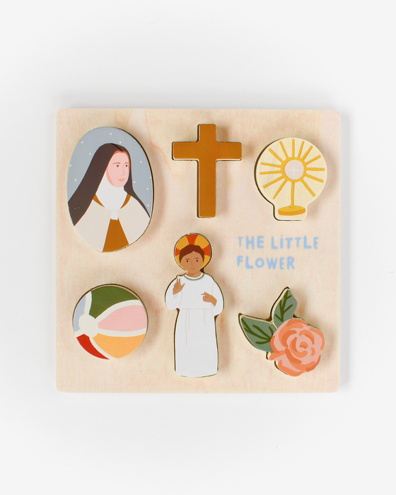 Be A Heart St. Therese of Lisieux Wooden Puzzle