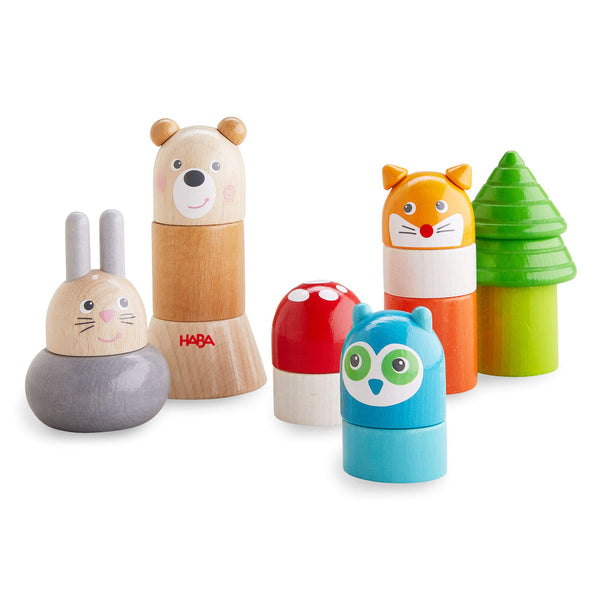 HABA Forest Animals Wooden Stacking Toy