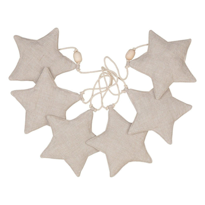 Moi Mili Linen “Sand Star Dust” Garland with Sand Stars
