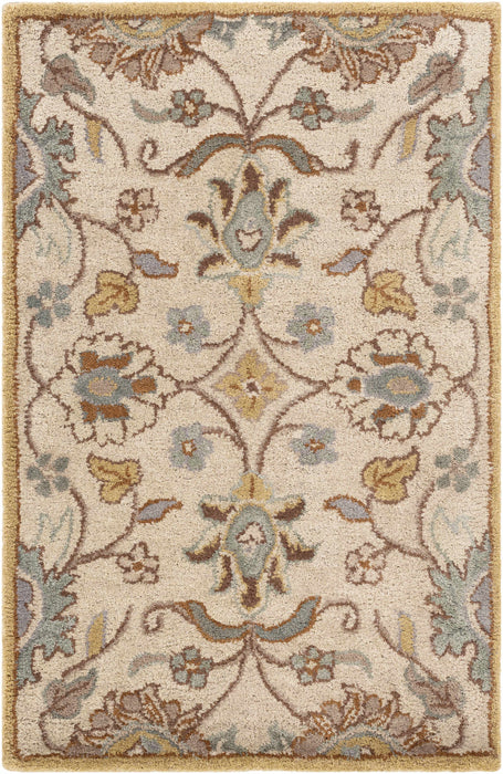 Hauteloom Conesus Hand Tufted Tan 1012 Wool Rug