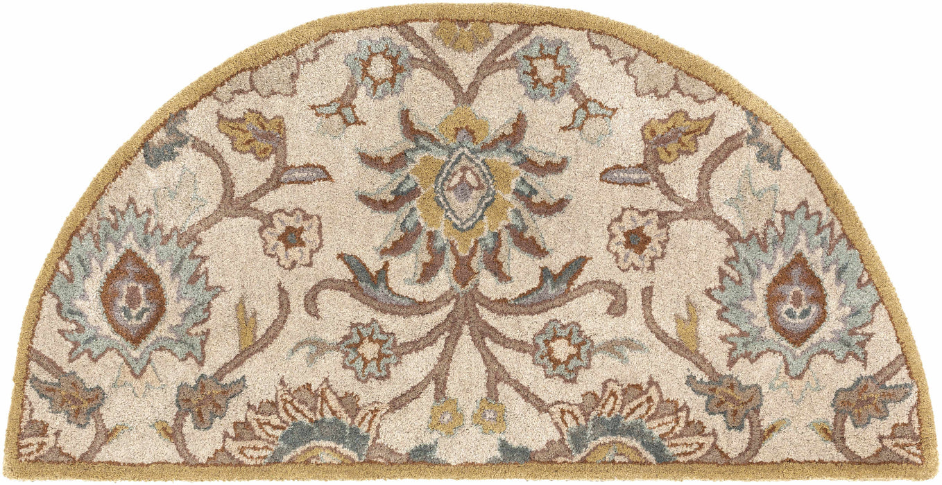 Hauteloom Conesus Hand Tufted Tan 1012 Wool Rug