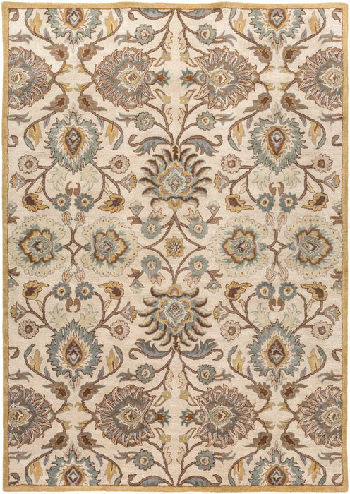 Hauteloom Conesus Hand Tufted Tan 1012 Wool Rug