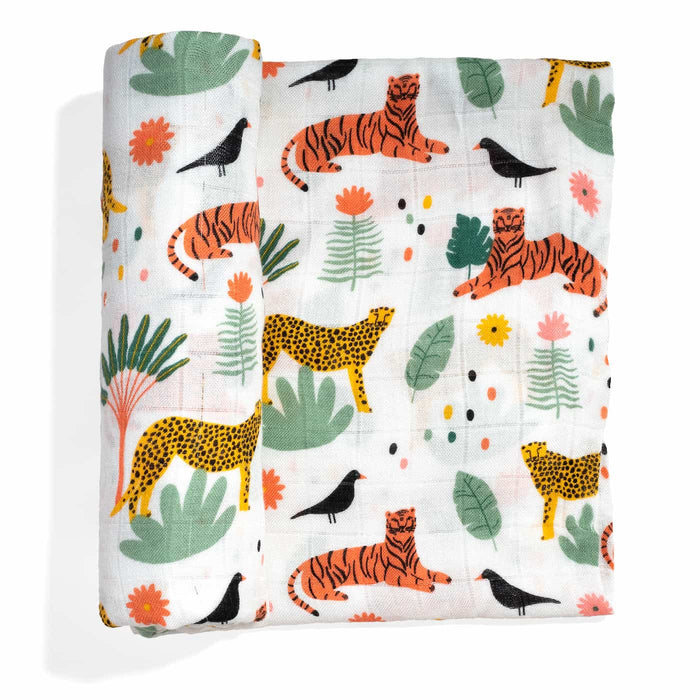 Rookie Humans In The Jungle bamboo swaddle