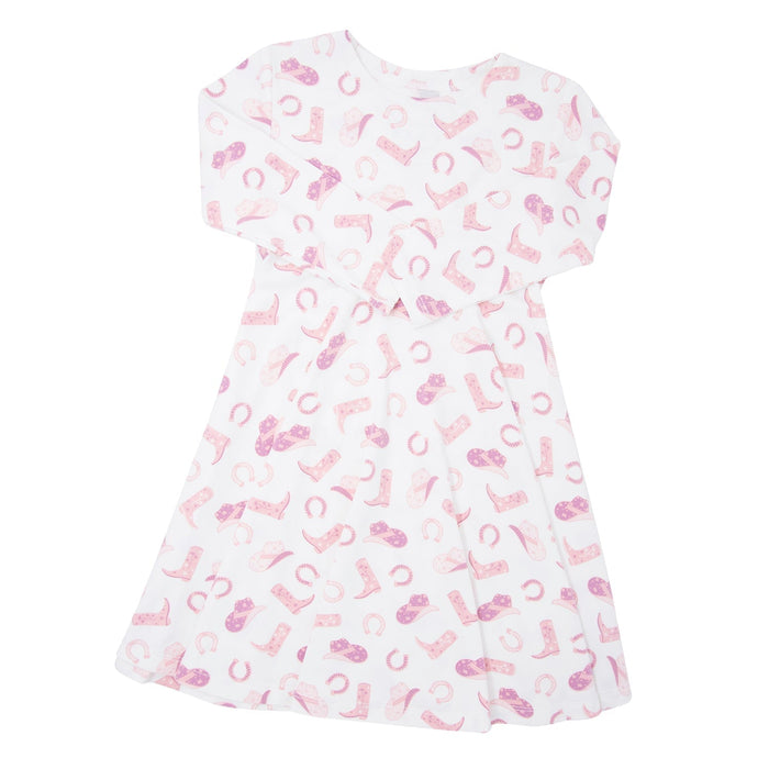 Sweet Bamboo Swirly Girl Dress