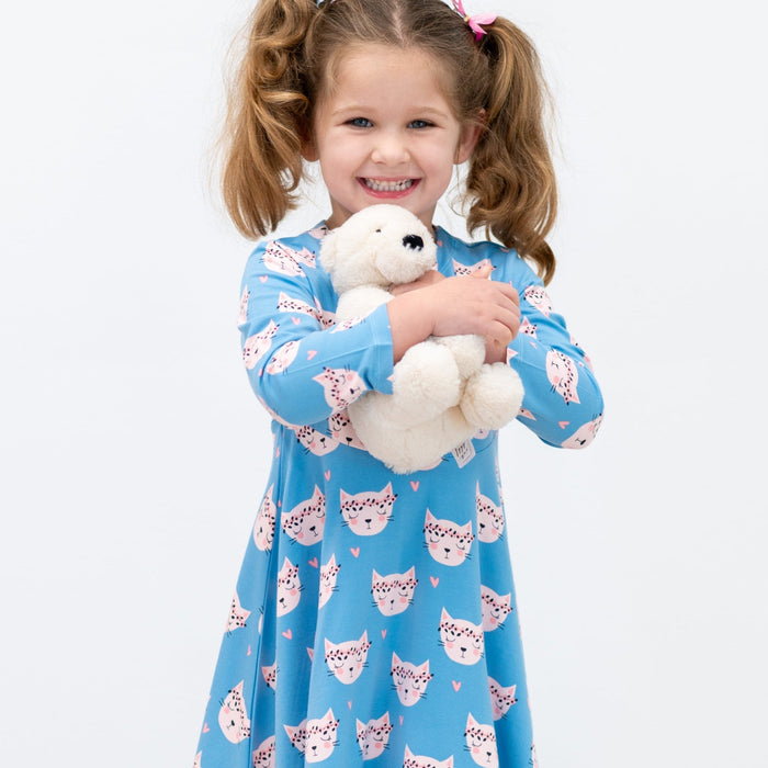 Sweet Bamboo Swirly Girl Dress