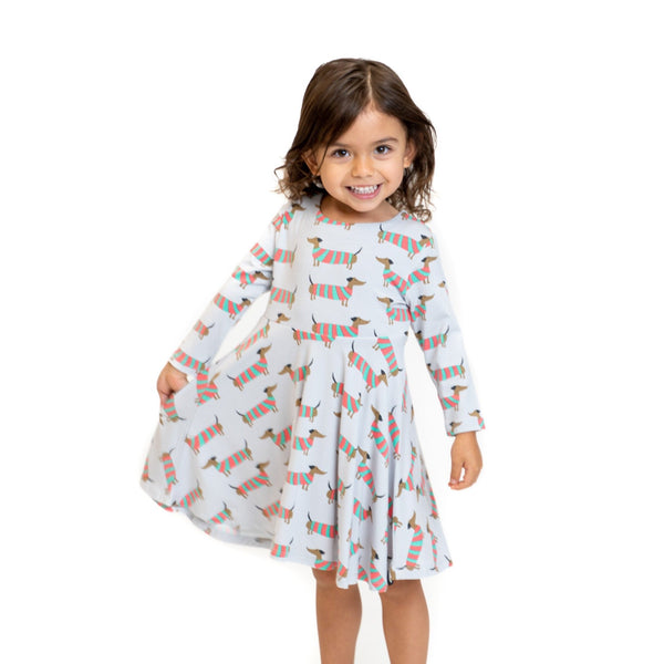 Sweet Bamboo Swirly Girl Dress