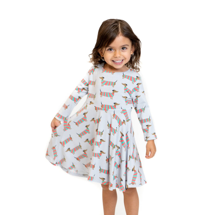 Sweet Bamboo Swirly Girl Dress