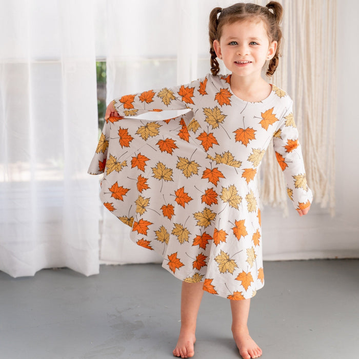 Sweet Bamboo Swirly Girl Dress