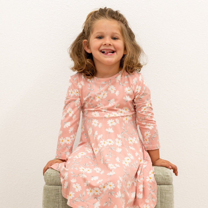 Sweet Bamboo Swirly Girl Dress