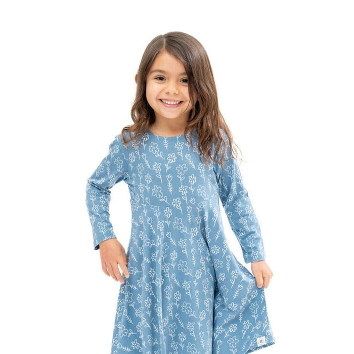 Sweet Bamboo Swirly Girl Dress