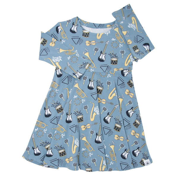 Sweet Bamboo Swirly Girl Dress