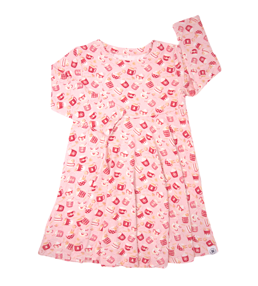 Sweet Bamboo Swirly Girl Dress