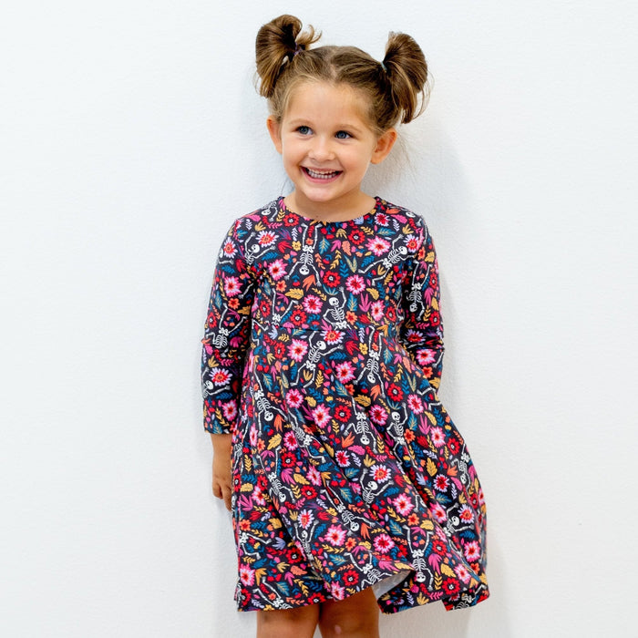 Sweet Bamboo Swirly Girl Dress