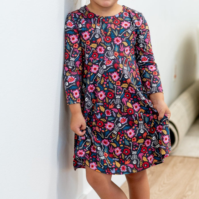 Sweet Bamboo Swirly Girl Dress