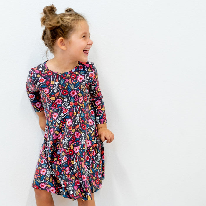 Sweet Bamboo Swirly Girl Dress