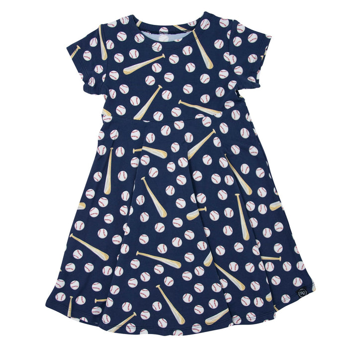 Sweet Bamboo Swirly Girl Short Sleeve Dress