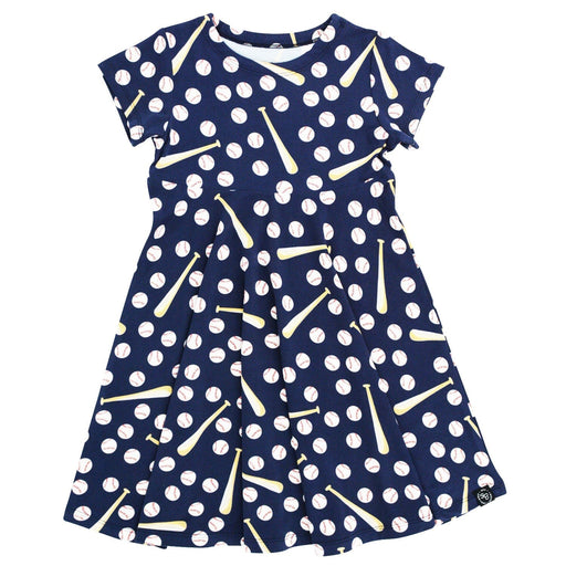 Sweet Bamboo Swirly Girl Short Sleeve Dress