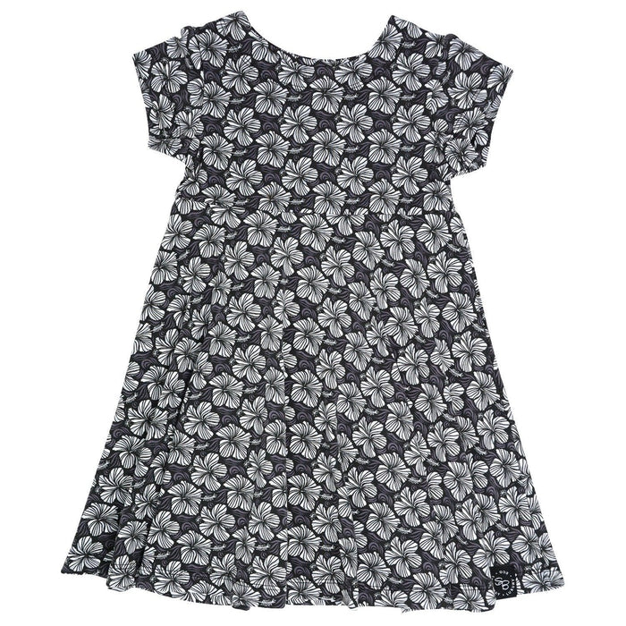 Sweet Bamboo Swirly Girl Short Sleeve Dress