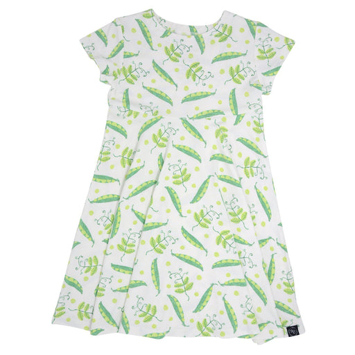 Sweet Bamboo Swirly Girl Short Sleeve Dress