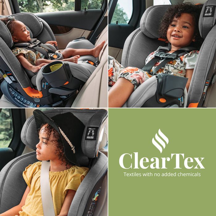 Chicco MyFit ClearTex Harness + Booster Car Seat in Shadow