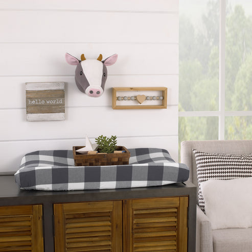 Little Love by NoJo Plush Fleece Cow Head Wall Décor