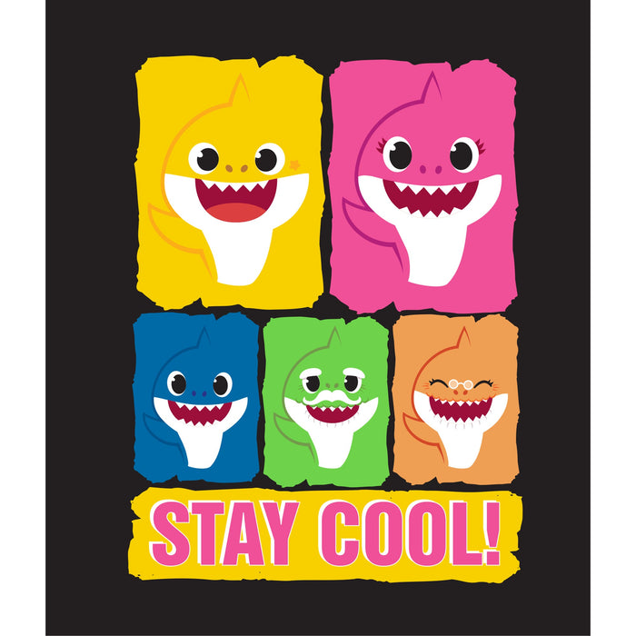Fathead Baby Shark: Stay Cool Poster - Officially Licensed Nickelodeon Removable Adhesive Decal