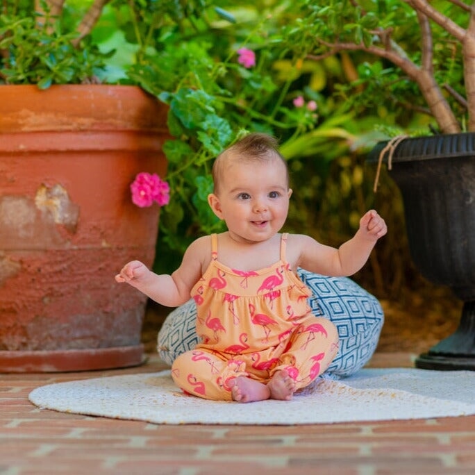 Sweet Bamboo Tank Pant Romper