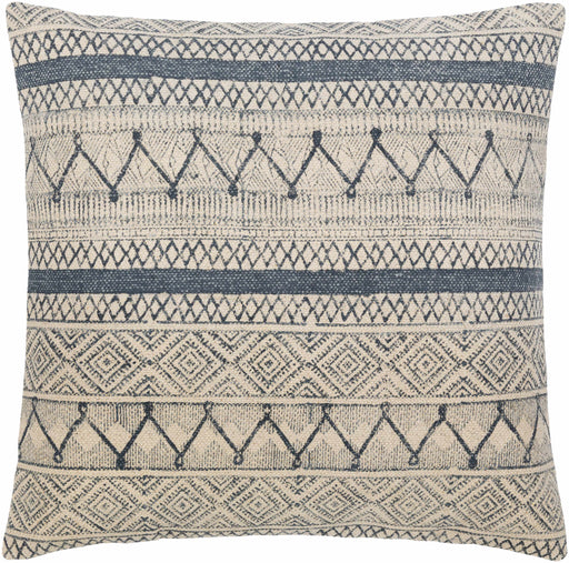 Hauteloom Tariji Monochrome Patterned Throw Pillow