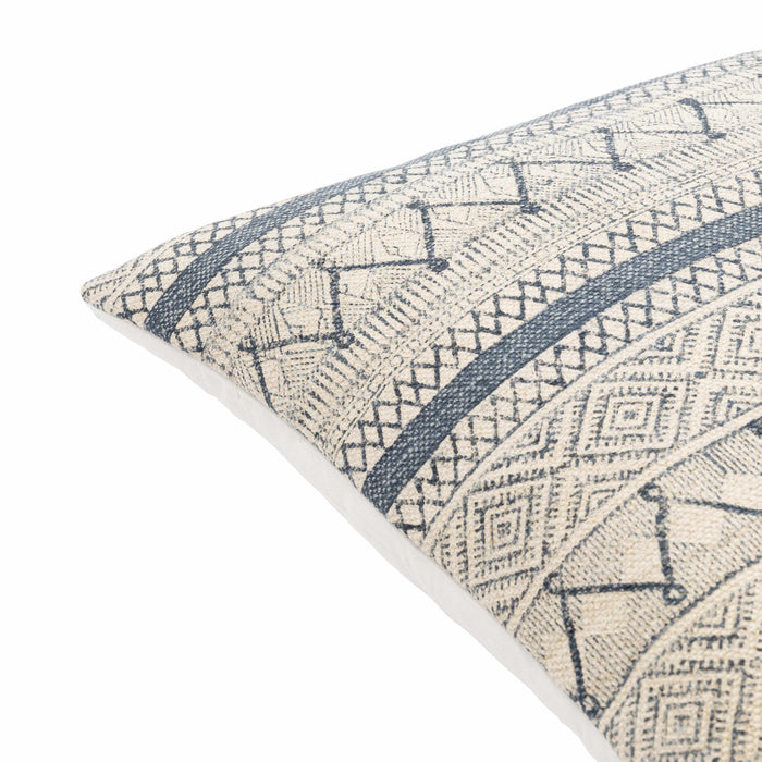 Hauteloom Tariji Monochrome Patterned Throw Pillow