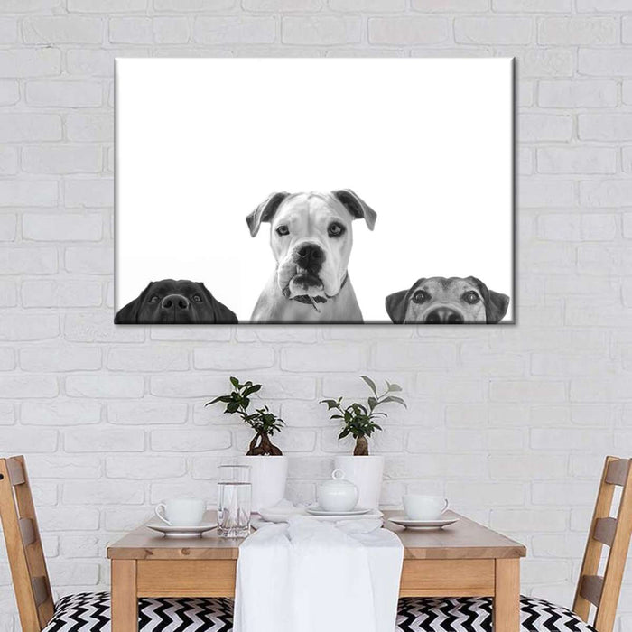 ElephantStock Curious Dogs Wall Art