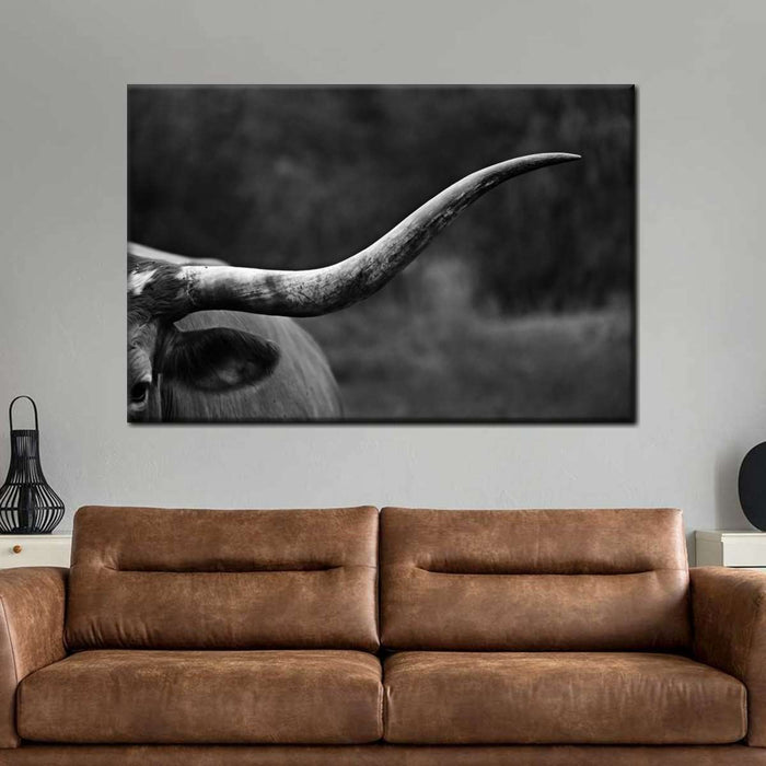 ElephantStock Texas Longhorn Cattle Wall Art