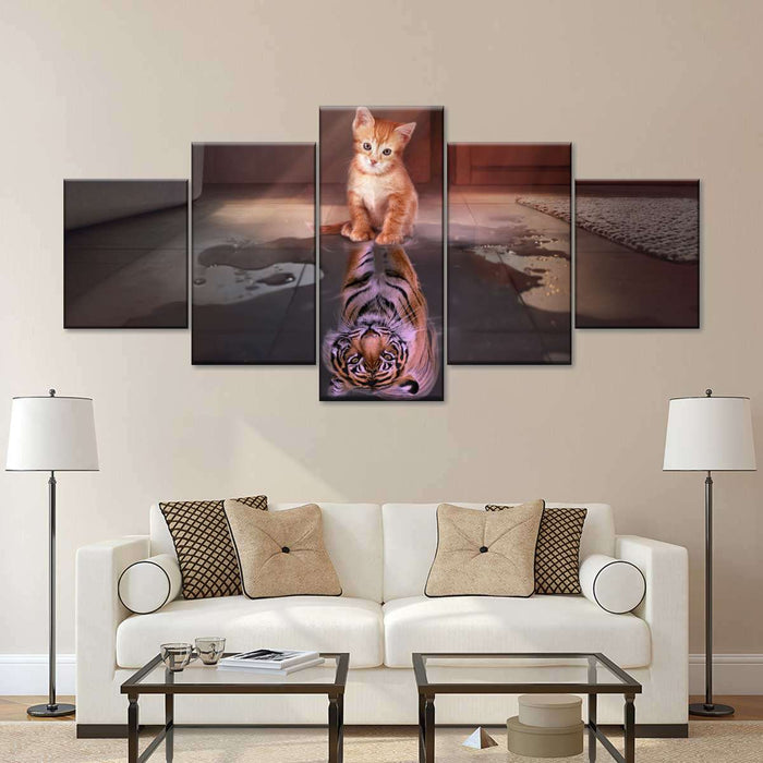 ElephantStock Tiger Kitty Wall Art