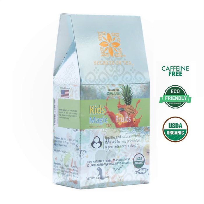 Secrets Of Tea Tea for Kids- Boosts Immunity- Full of anti-oxidants- USDA Organic