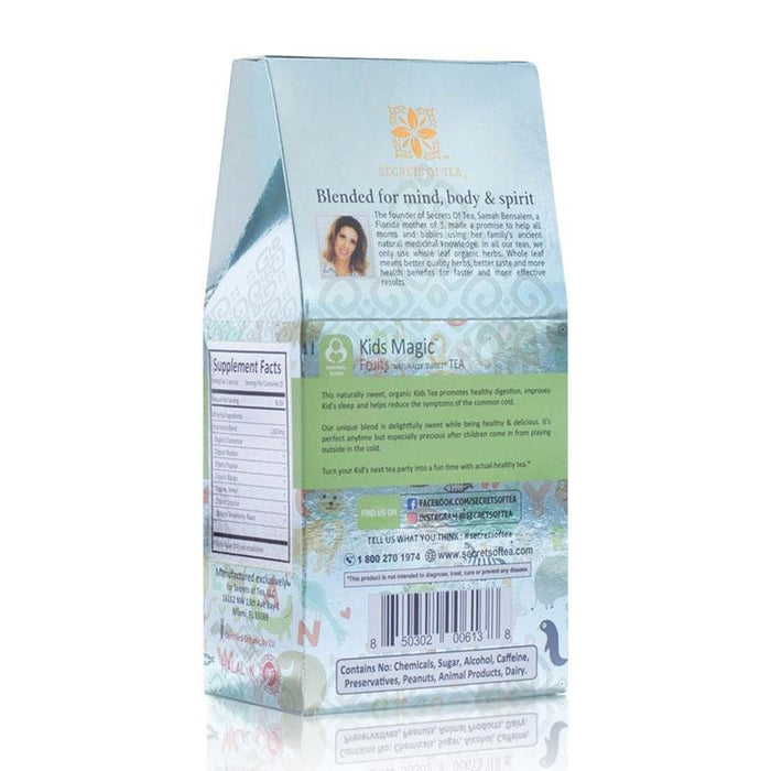 Secrets Of Tea Tea for Kids- Boosts Immunity- Full of anti-oxidants- USDA Organic