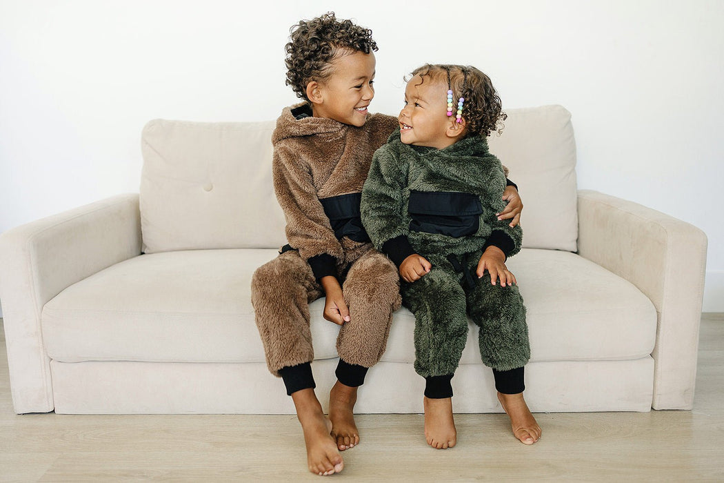 Olive + Scout Teddy Jogger Set