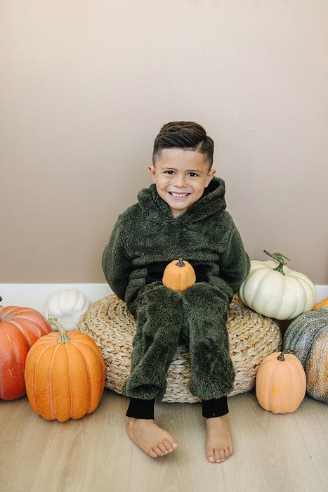 Olive + Scout Teddy Jogger Set