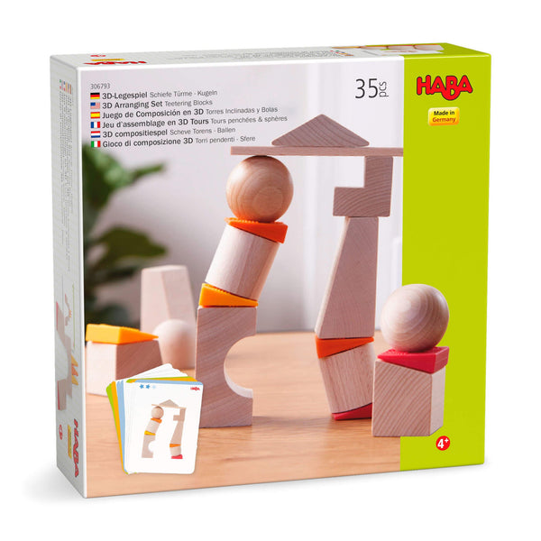 HABA Teetering Towers Wooden Blocks