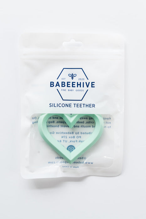 Babeehive Goods Heart Teether
