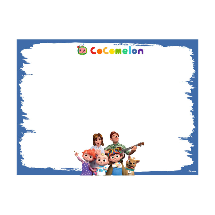 Fathead JJ Family Dry Erase        - Officially Licensed CoComelon Removable     Adhesive Decal
