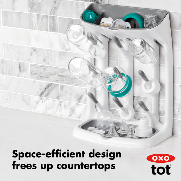 OXO Tot Space Saving Drying Rack for Baby Bottles