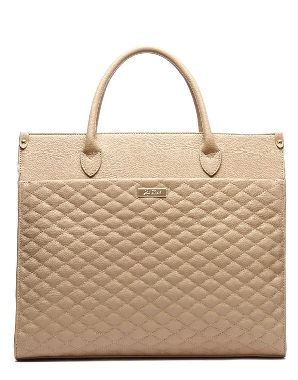 Luli Bebé Monaco Tote Bag | Latte Brown