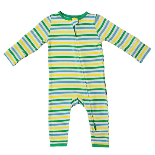 Free Birdees Tractors Stripe Coverall (0-3T)