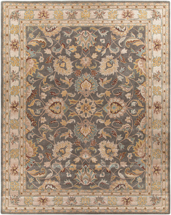 Hauteloom Cherryfield Hand Tufted Taupe Wool Rug