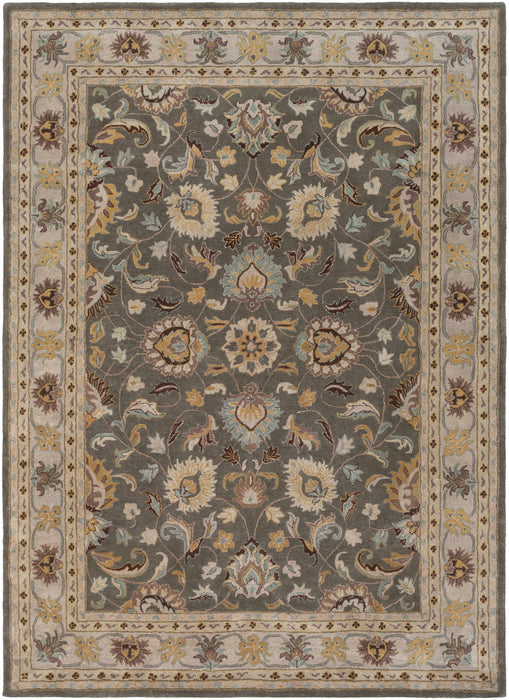 Hauteloom Cherryfield Hand Tufted Taupe Wool Rug