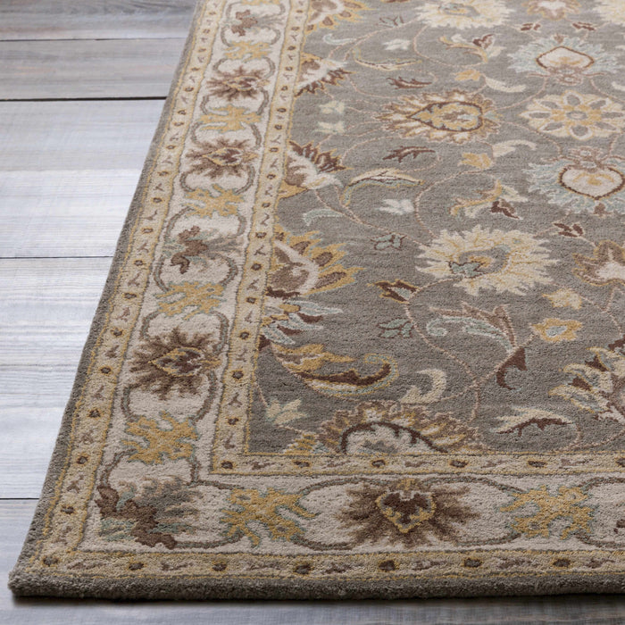 Hauteloom Cherryfield Hand Tufted Taupe Wool Rug