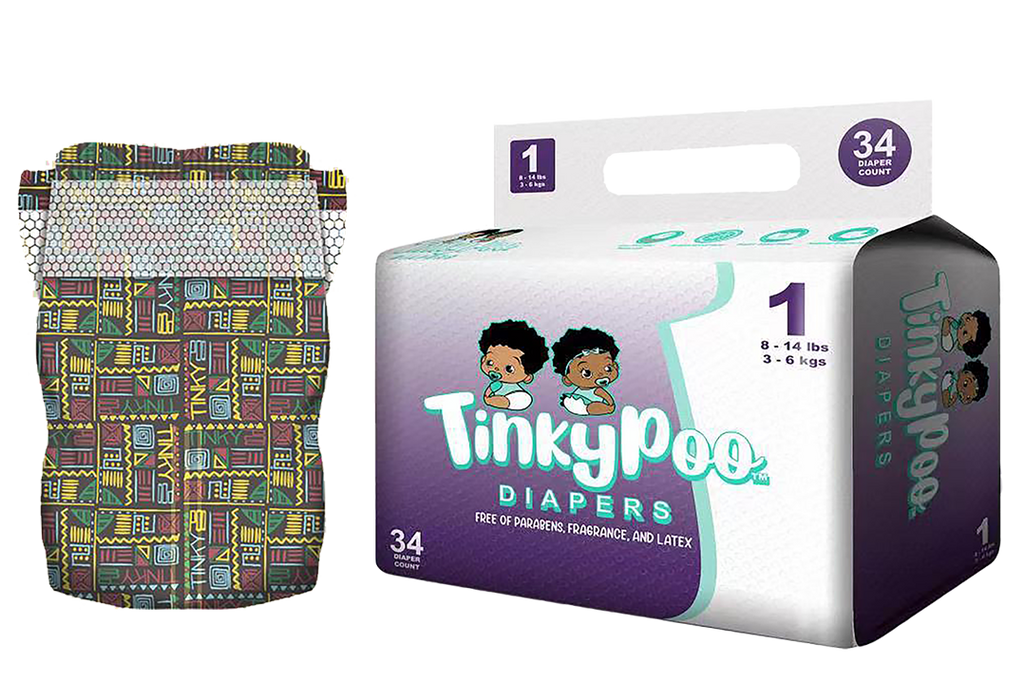TinkyPoo Tribal Diapers