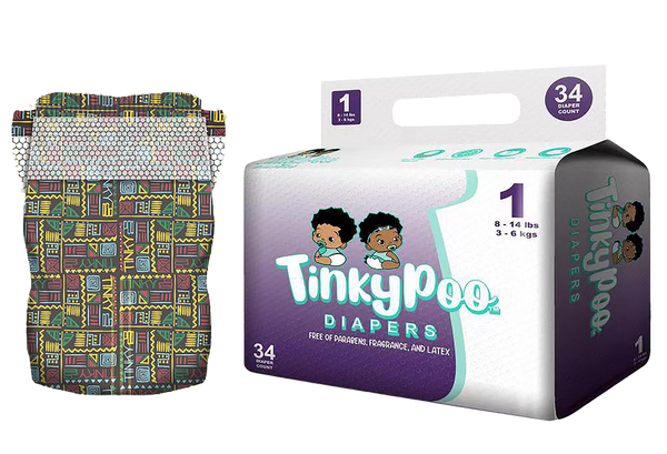 TinkyPoo Tribal Diapers