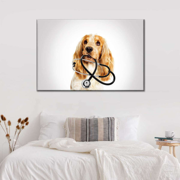 ElephantStock Doctor Dog Wall Art